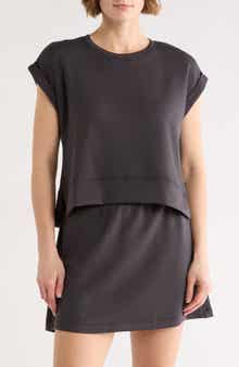 MARIKA Becky Short Sleeve Crew Top