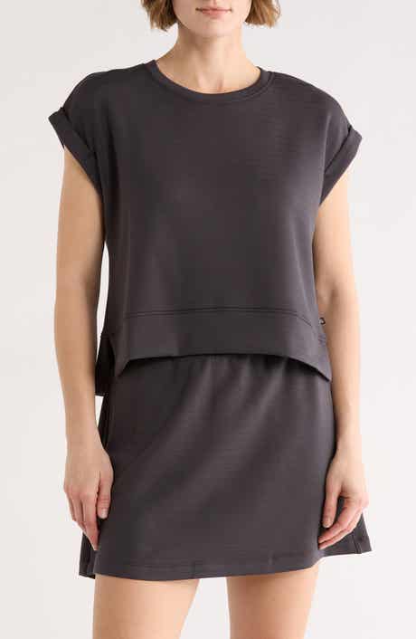 MARIKA Becky Short Sleeve Crew Top