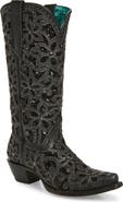 CORRAL Sequin Mid Calf Western Boot