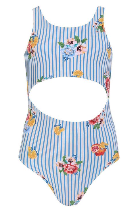 Kids' Ame Cutout One-Piece Swimsuit (Toddler, Little Kid & Big Kid)
