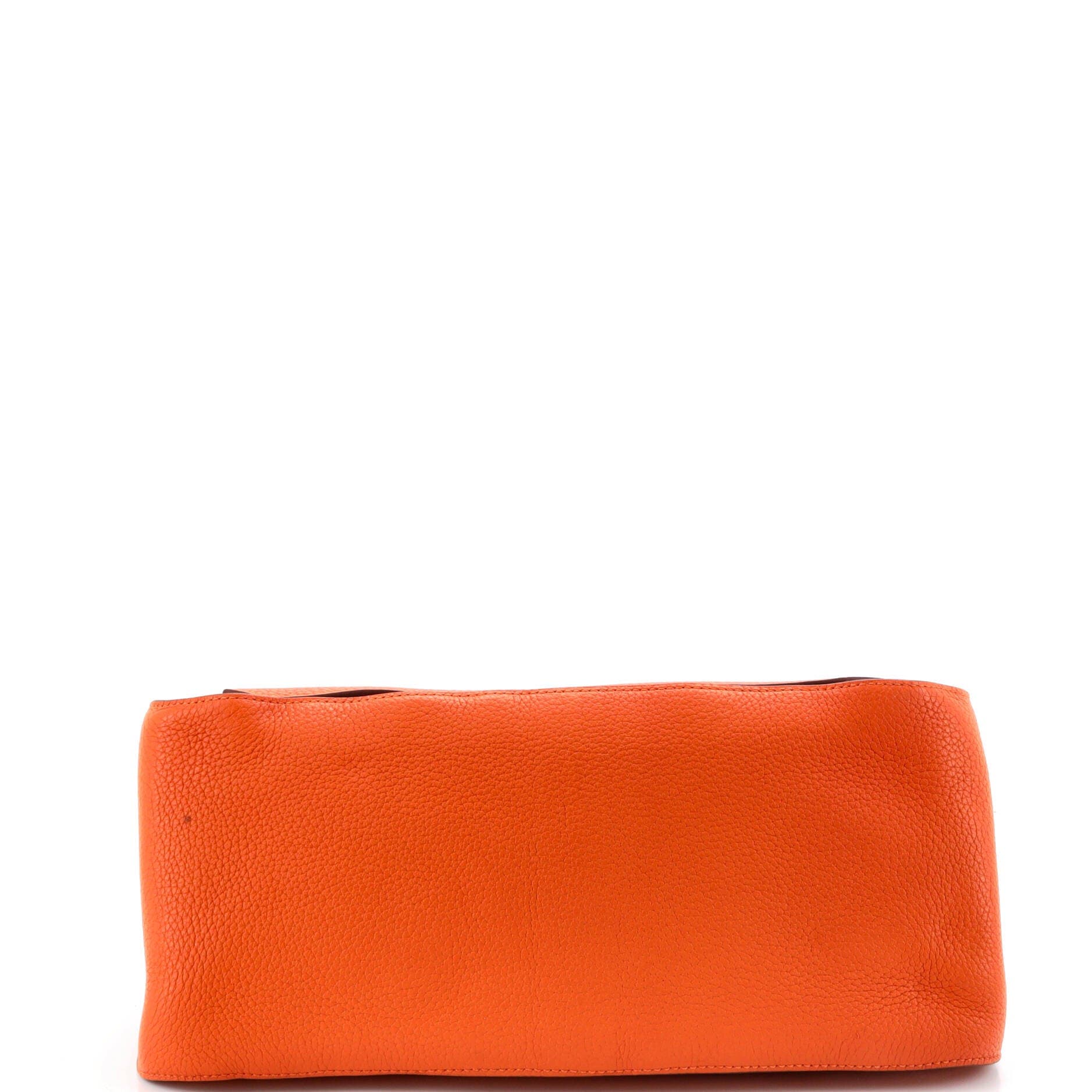 Pre-Owned Hermes Jypsiere Bag Clemence 34, Alternate, color, Orange H