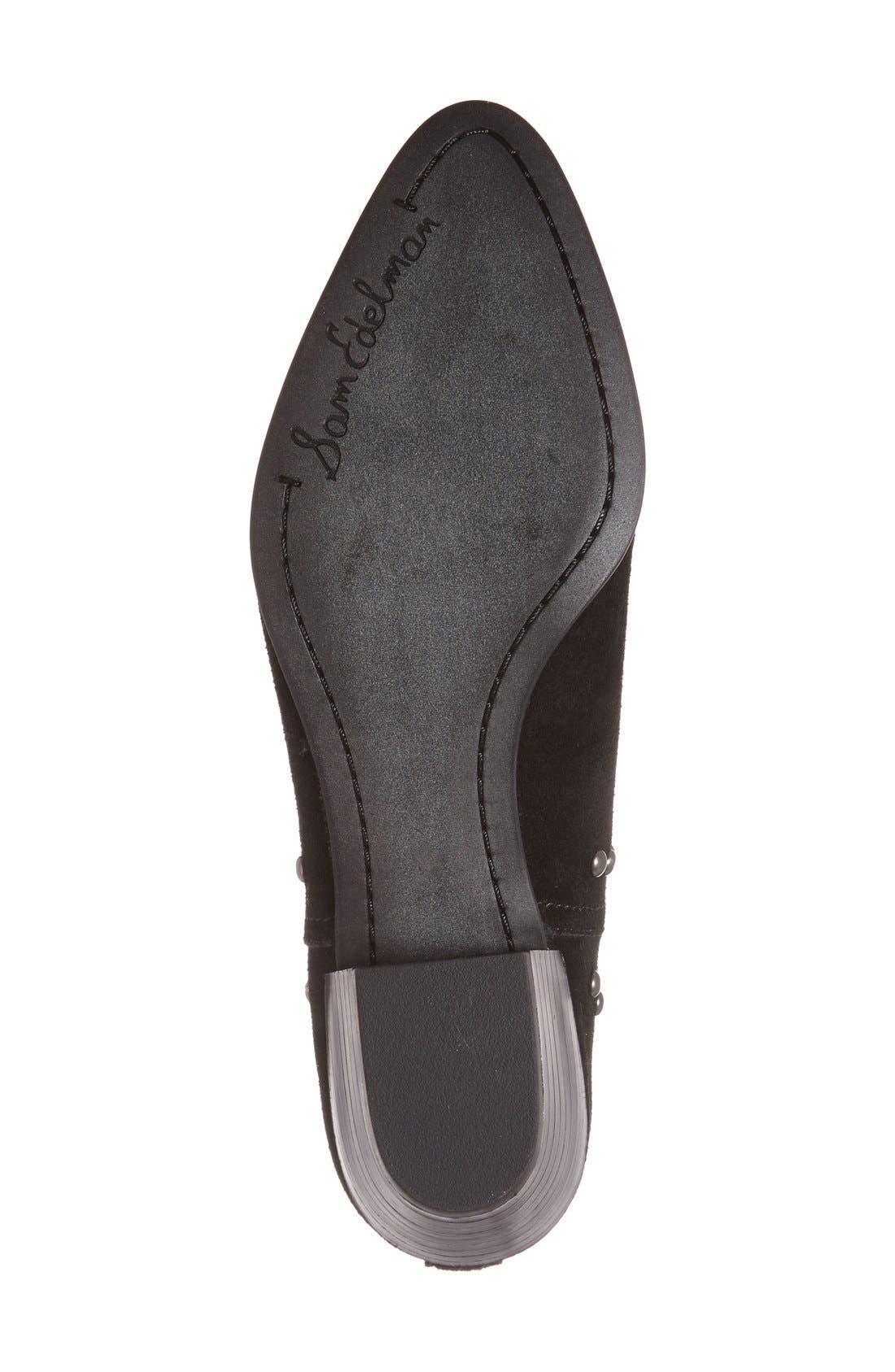 Rubin Bootie, Alternate, color, BLACK