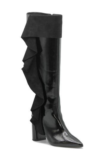 Charles By Charles David Viva Pointed Toe Knee High Boot