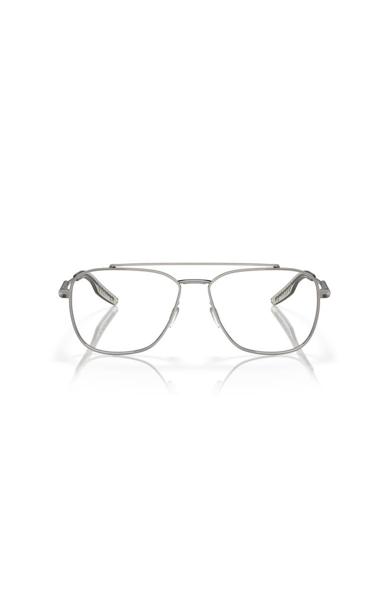 Costa 55mm Pilot optical glasses, Alternate, color, Silver