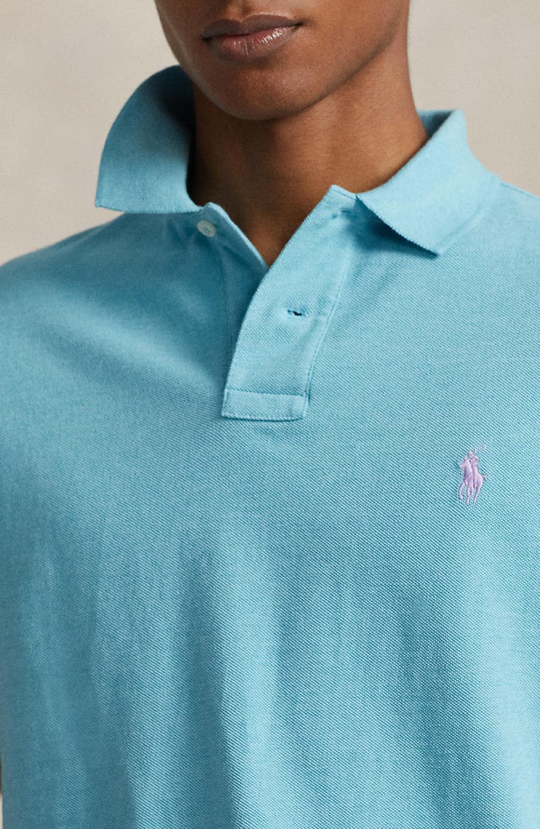 Polo Ralph Lauren Basic Solid Cotton Polo Shirt, Alternate, color, 