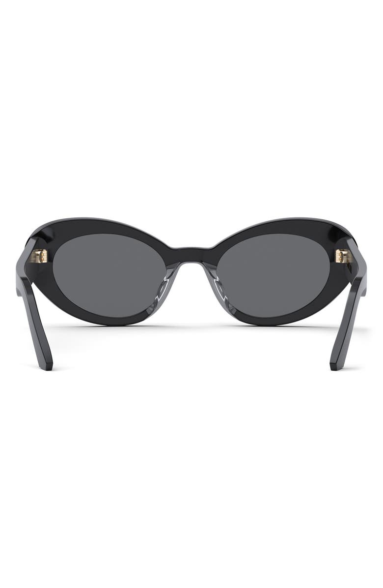 DIOR The Diorsignature B3U 51mm Butterfly Sunglasses, Alternate, color, 