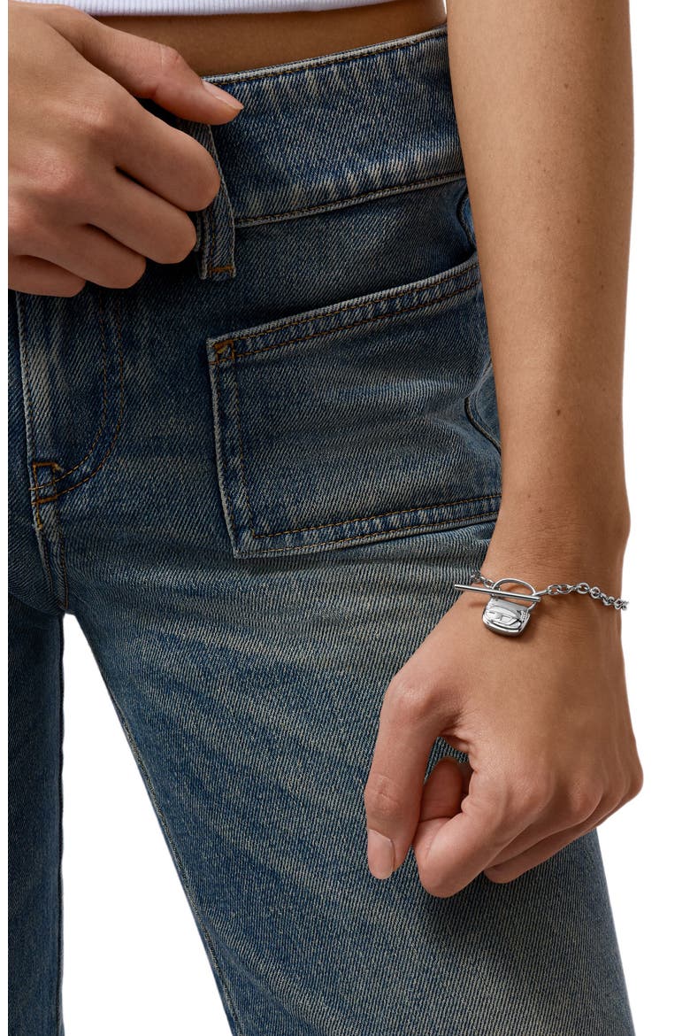 1DR Charm Chain Bracelet, Alternate, color, SILVER