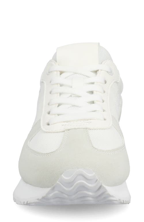 Shop Journee Collection Flow Casual Sneaker In White