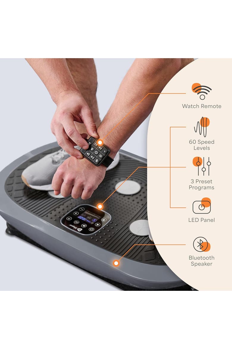 Lifepro Rumblex Plus 4D Vibration Plate Machine Exercise Machine with ...