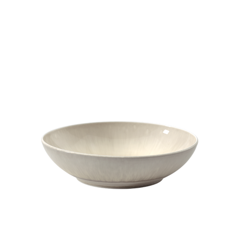 Perlemor Sand Low Serving Bowl