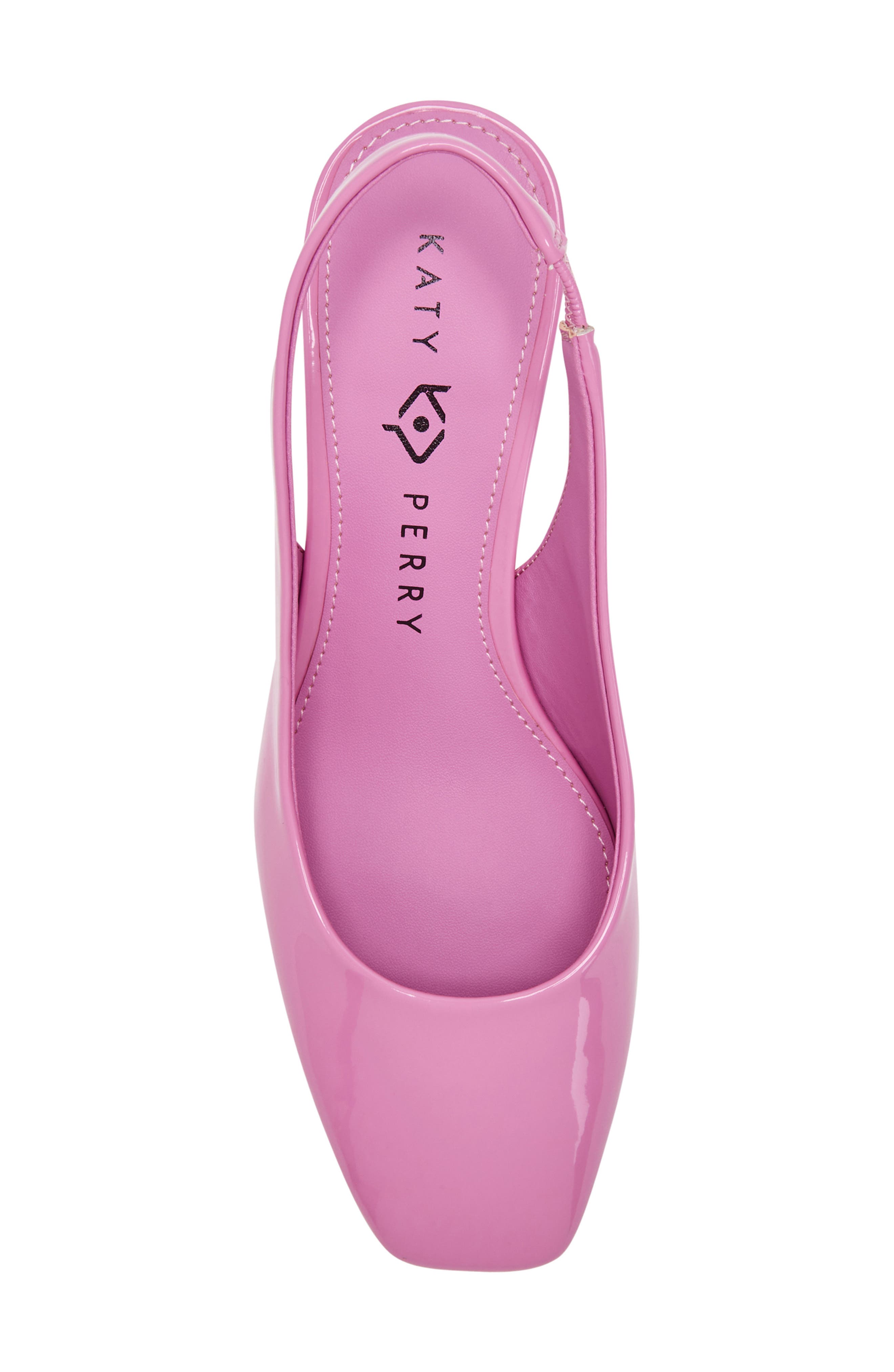 The Laterr Square Toe Kitten Heel Pump, Alternate, color, HOT PINK