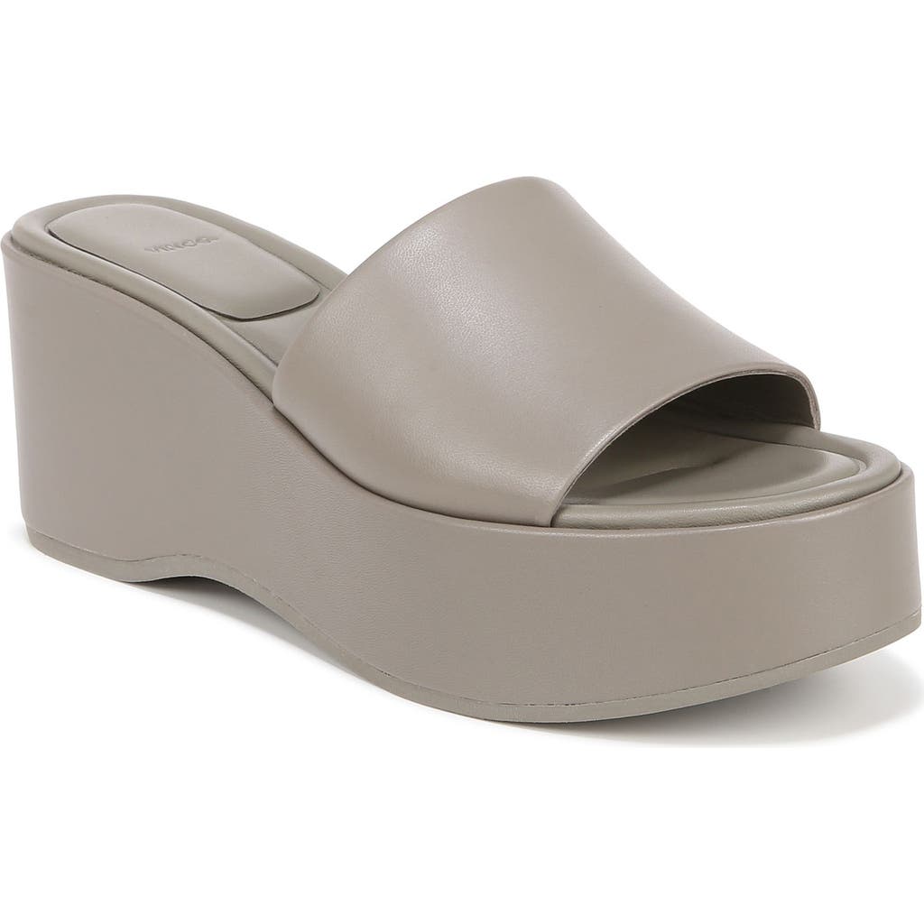 Vince Polina Platform Sandal In Hazelstone