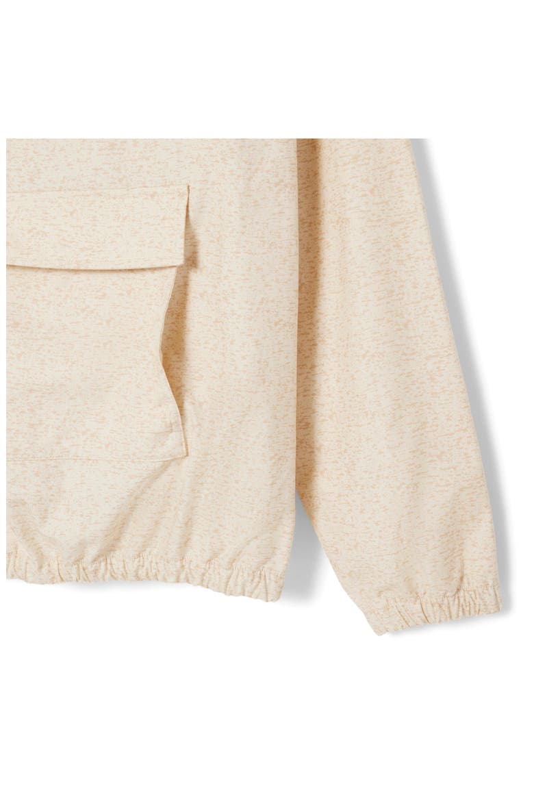 Water Repellent Cotton Anorak, Alternate, color, NATUREL CLAIR