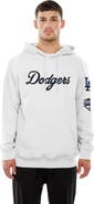 New Era Men's New Era  White Los Angeles Dodgers 2026 Gold Collection Logo Hoodie