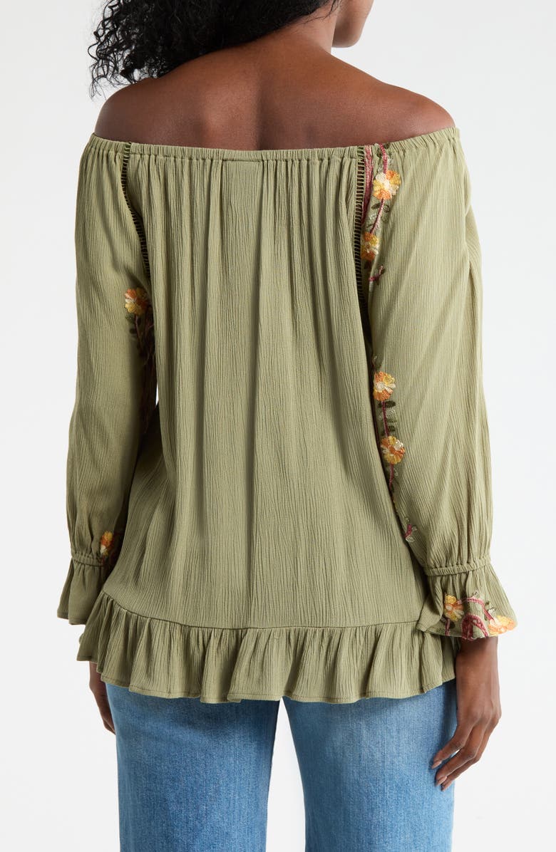 Forgotten Grace Paisley Embroidered Top, Alternate, color, 