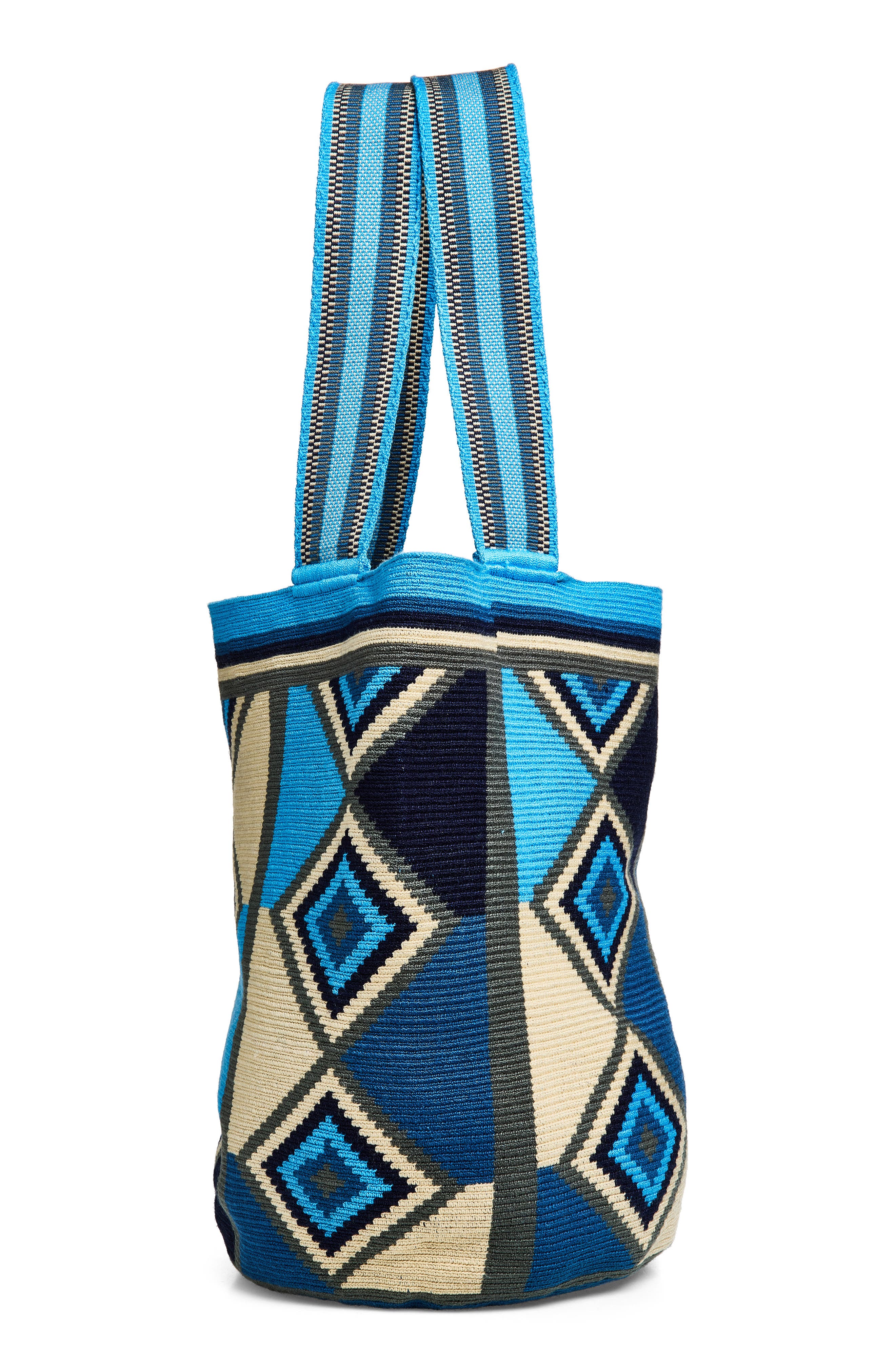 Wayuu Mochila Tote, Alternate, color, BLUE/ MULTI 899