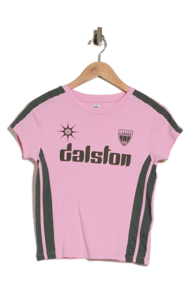 Dalston Graphic Baby Tee, Alternate, color, PINK