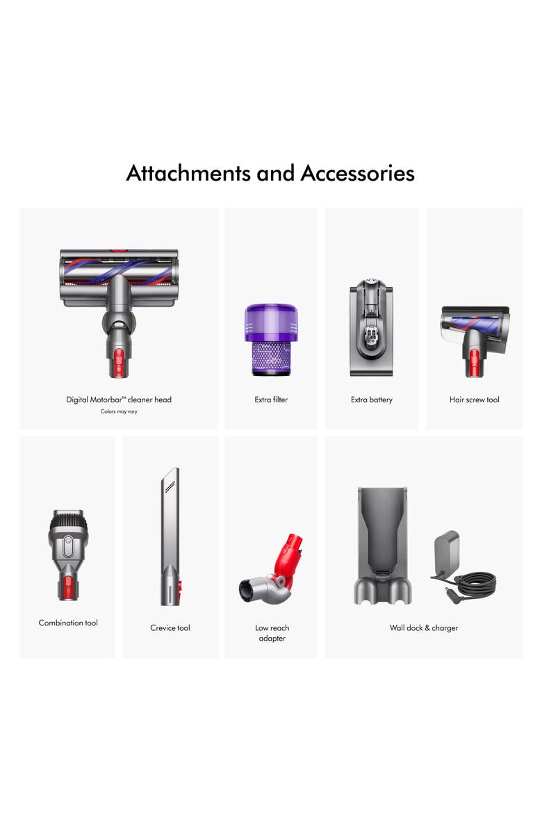 V15 Detect Pro Cordless Vacuum, Alternate, color, IRON/ NICKEL