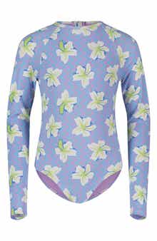 Roxy Kids' Party Waves One-Piece Swimsuit