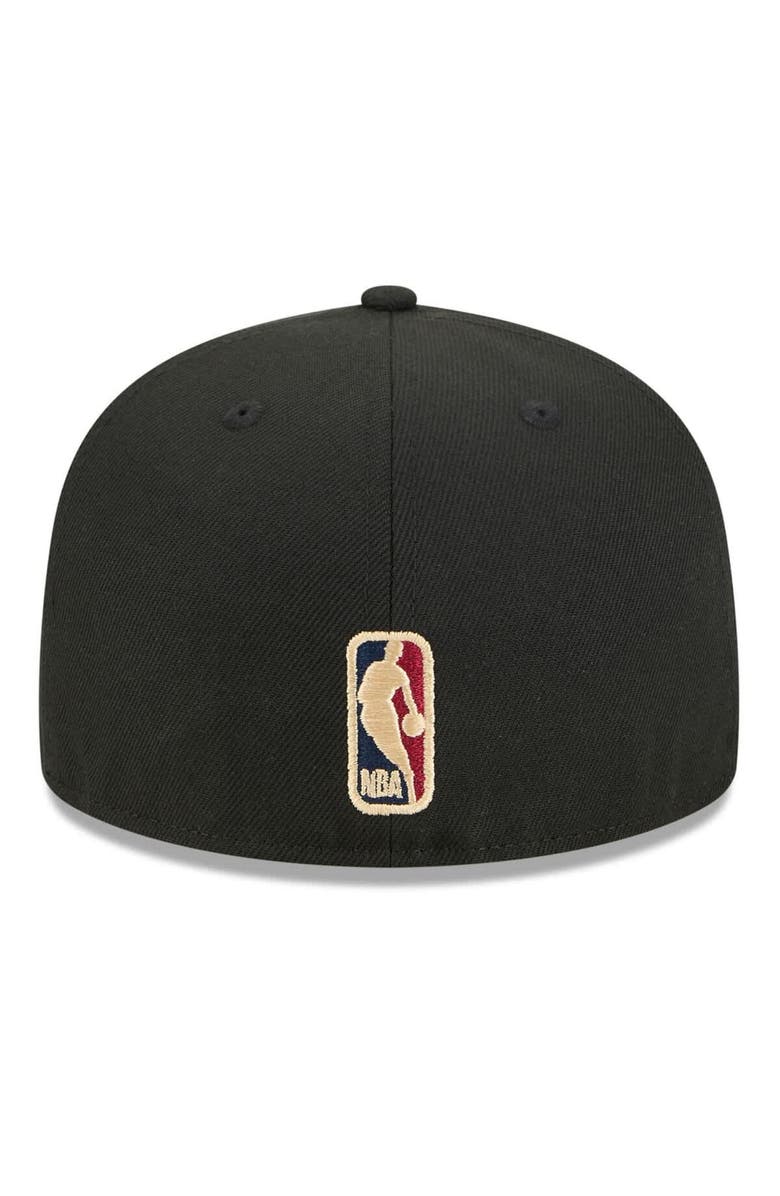 New Era Men's New Era Black Philadelphia 76ers 2025/26 Classic Edition Jersey Hook 59FIFTY Fitted Hat, Alternate, color, Black
