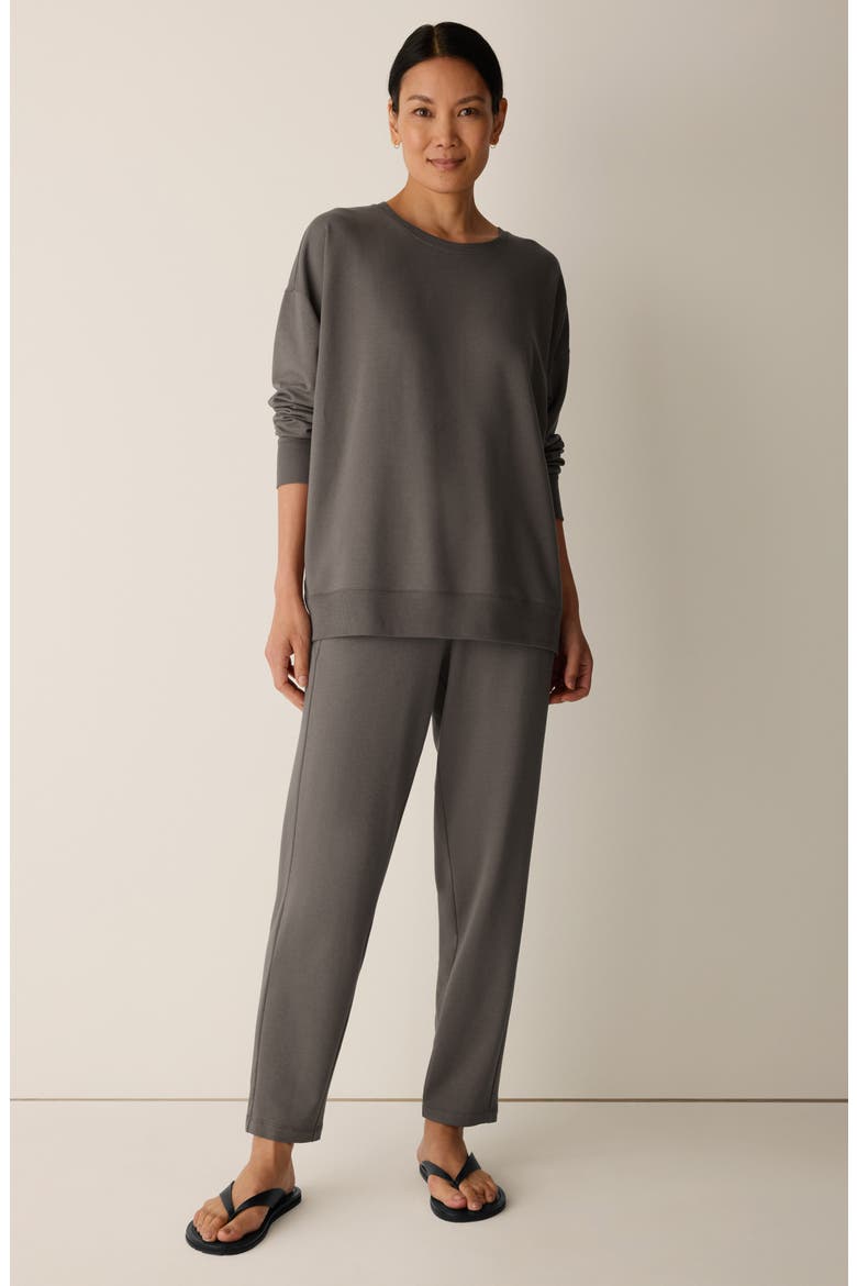 Slouch Ankle Pants, Alternate, color, COBBLESTONE