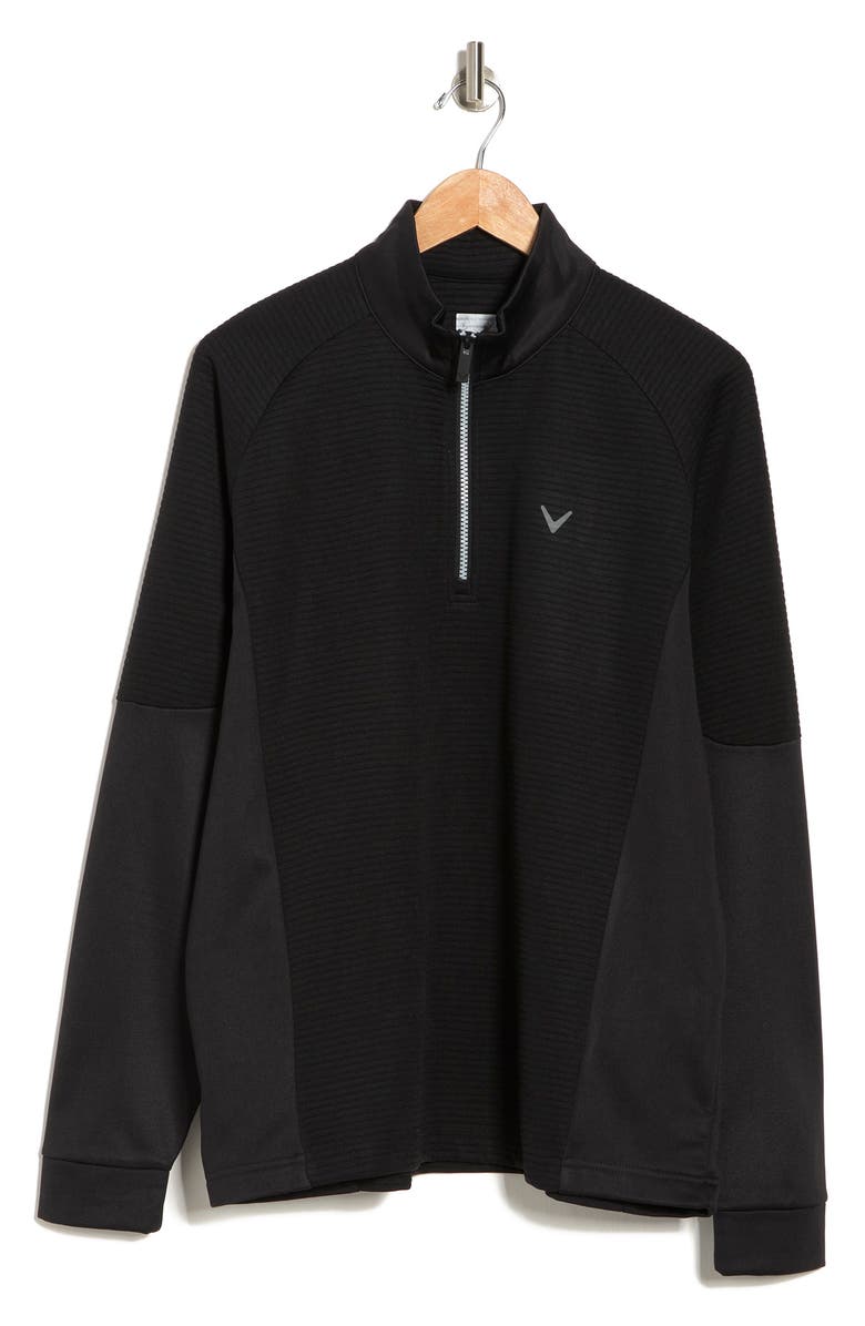 Callaway Golf<sup>®</sup> Callaway Golf Ottoman Tech Fleece 1/4 Zip Pullover, Alternate, color,