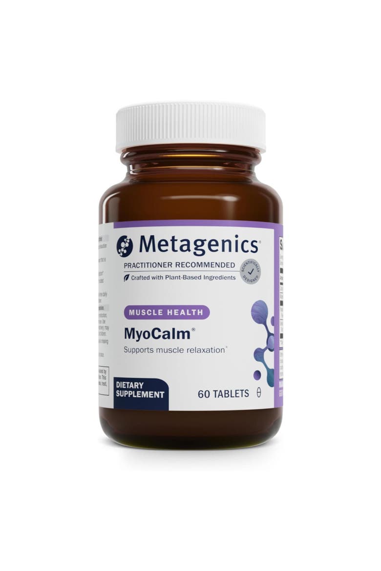 MyoCalm Calcium Magnesium Muscle Relaxation Supplement 60 Tablets, Main, color, None