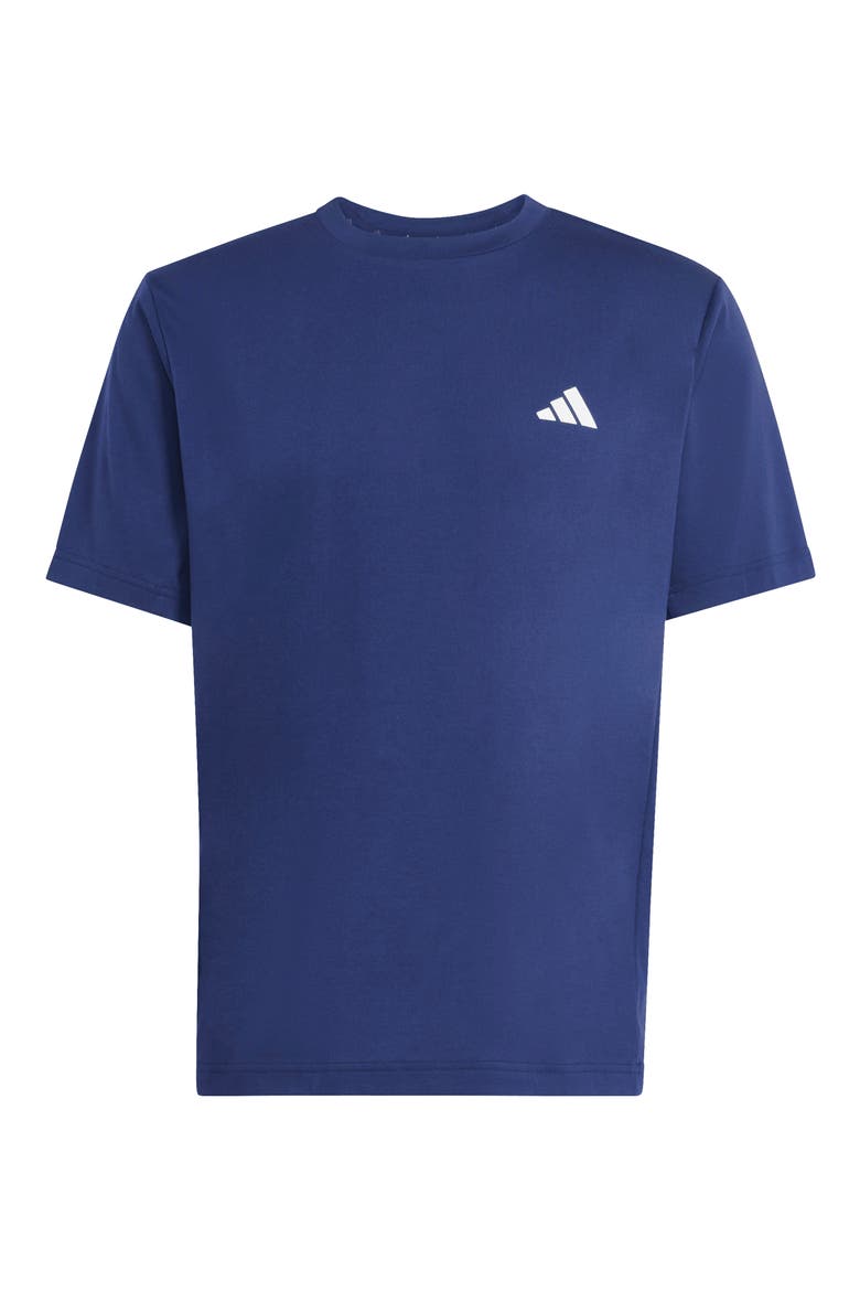 Climacool Workout Essentials Base T-Shirt, Alternate, color, DARK BLUE