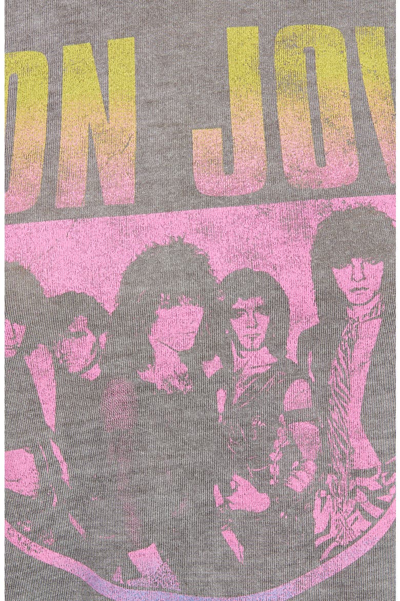Bon Jovi Graphic Tee, Alternate, color, WASHED BLACK