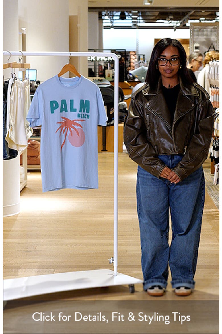 Palm Beach Cotton Graphic T-Shirt video