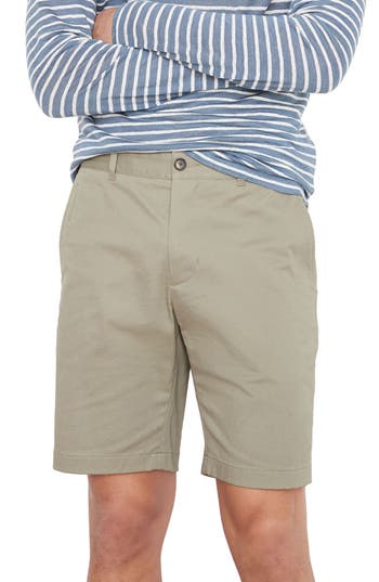 Vince Griffith Stretch Cotton Twill Chino Shorts