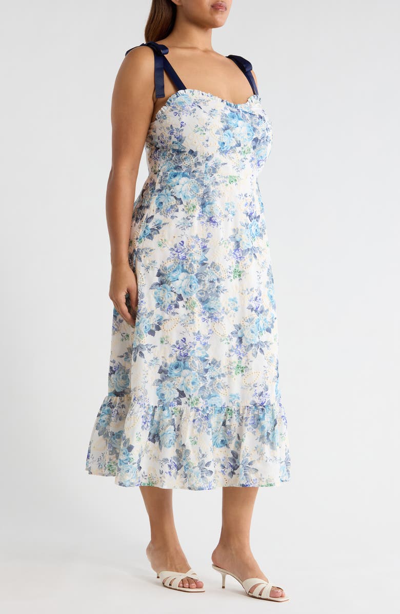 SUGARLIPS Majesty Villa Garden Floral Sundress, Alternate, color,