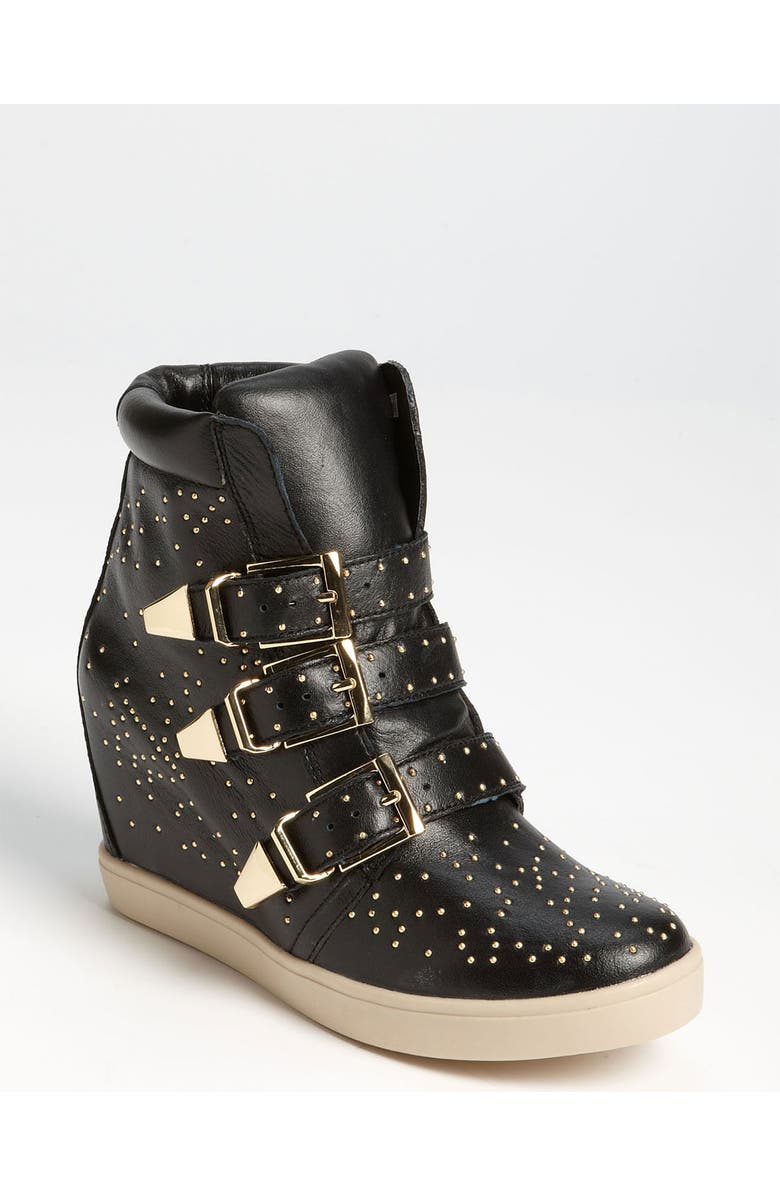 Steven New York Steven by Steve Madden 'Jeckle' Wedge Sneaker, Main, color,