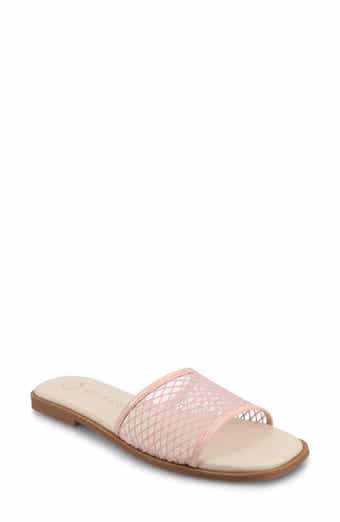 Journee Collection Breckley Flat Slide Sandal