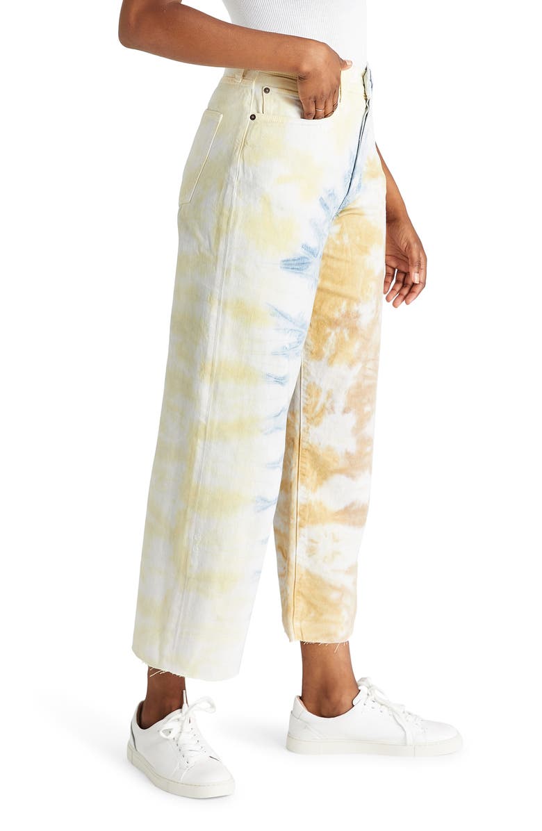 ÉTICA Devon High Waist Crop Wide Leg Jeans, Alternate, color, 