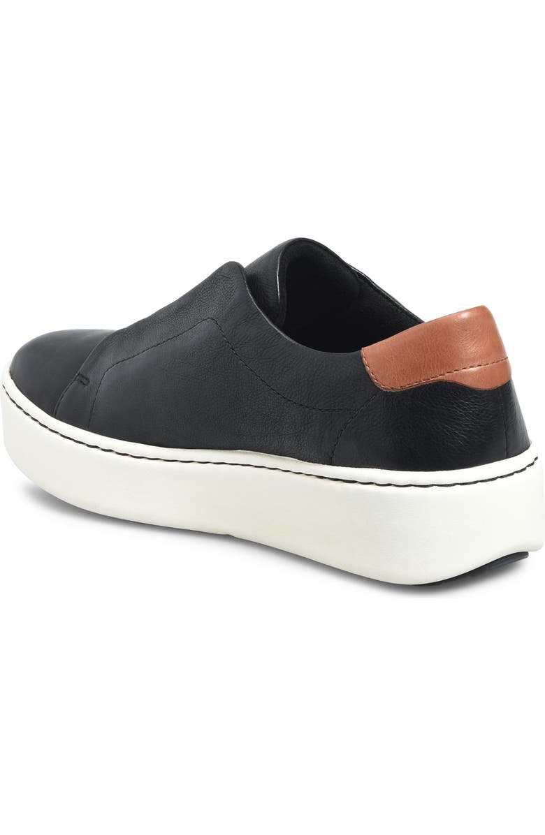 Børn Mazzy Platform Sneaker, Alternate, color, Black Leather