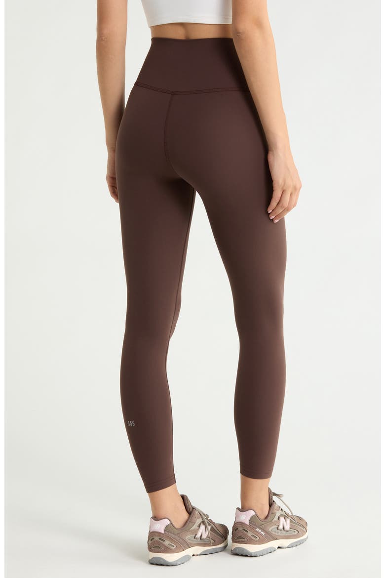 Airweight Leggings, Alternate, color, DARK CHOCOLATE