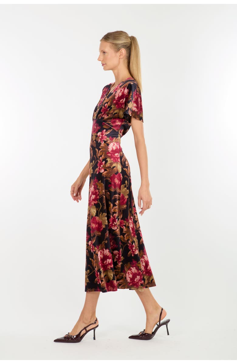 Super Natural by Secret Mission Lacey Dress, Alternate, color, Night Floral