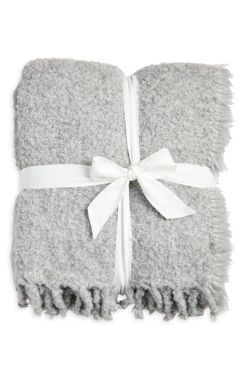 Nordstrom Nest Tassel Throw In Grey Vapor