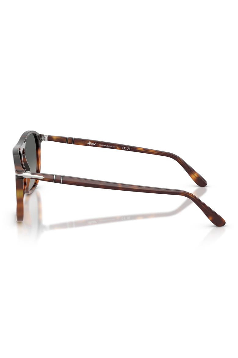 57mm Square Sunglasses, Alternate, color, GRADIENT HAVANA / GREY