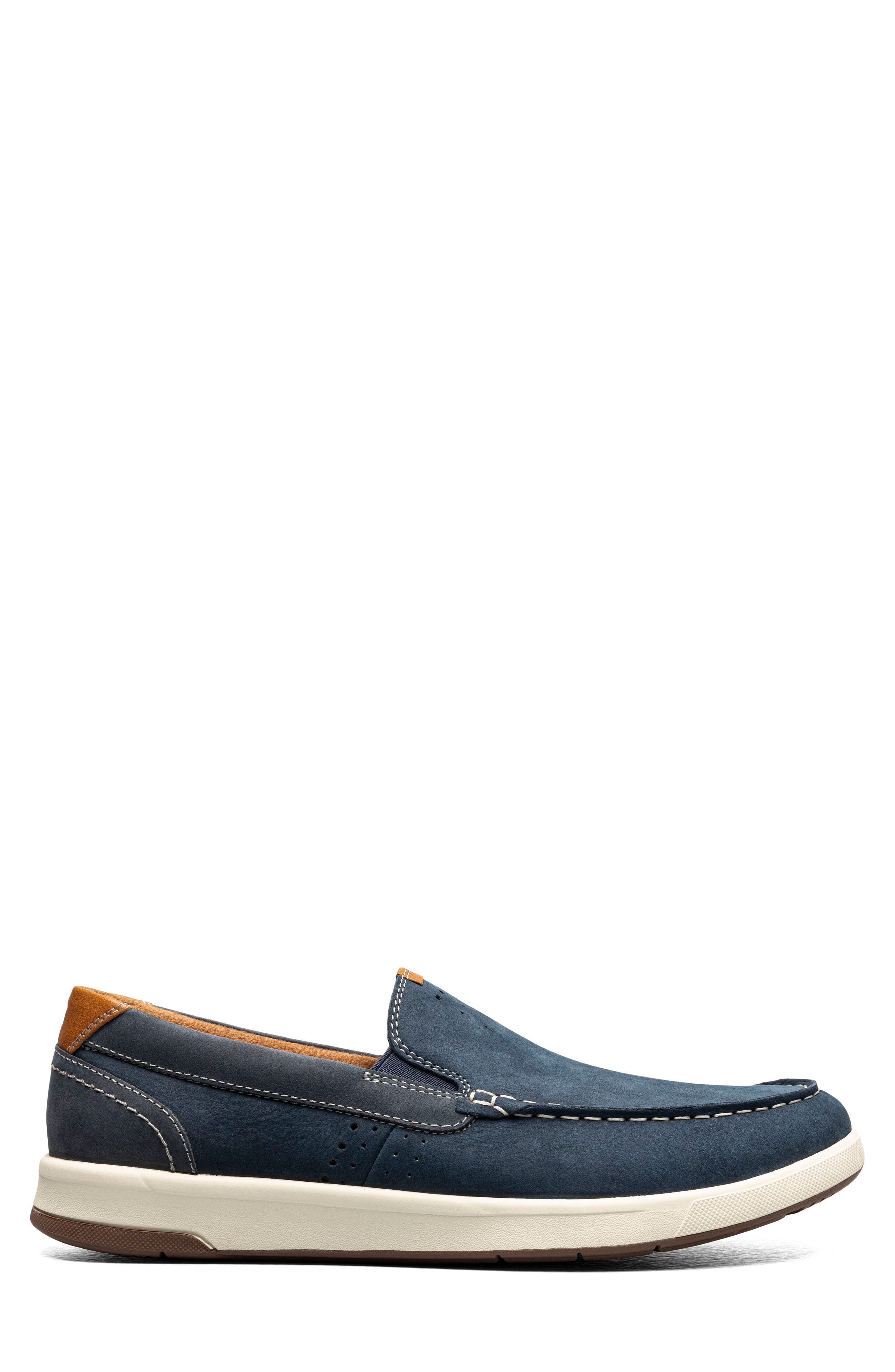 Crossover Moc Toe Slip-On, Alternate, color, NAVY