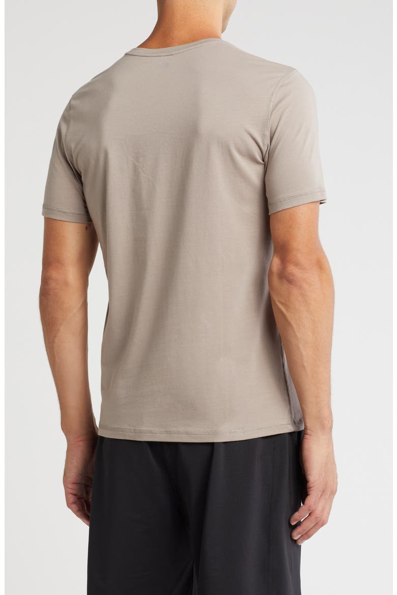 Stone Washed Stretch Pima Cotton T-Shirt, Alternate, color, SATELLITE