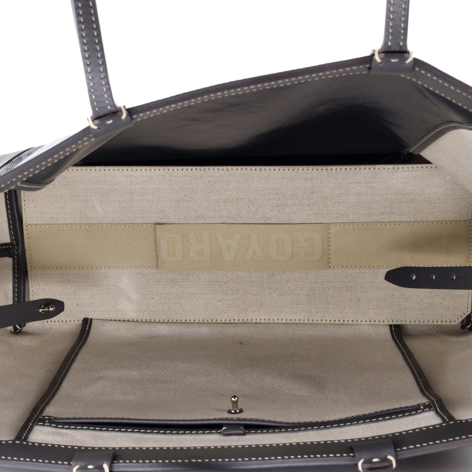 Bellechasse Bag Coated Canvas PM, Alternate, color, Grey