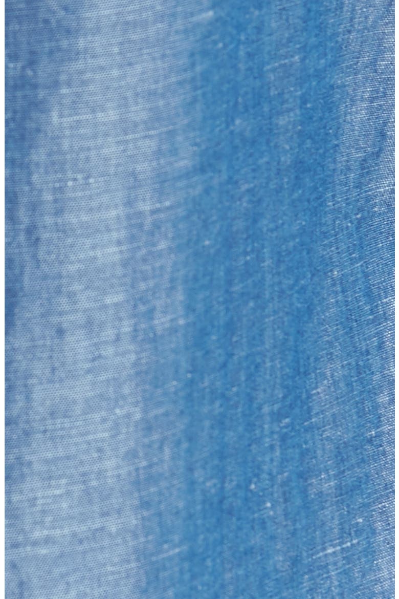 Patch Pocket Chambray Sport Shirt, Alternate, color, INDIGO