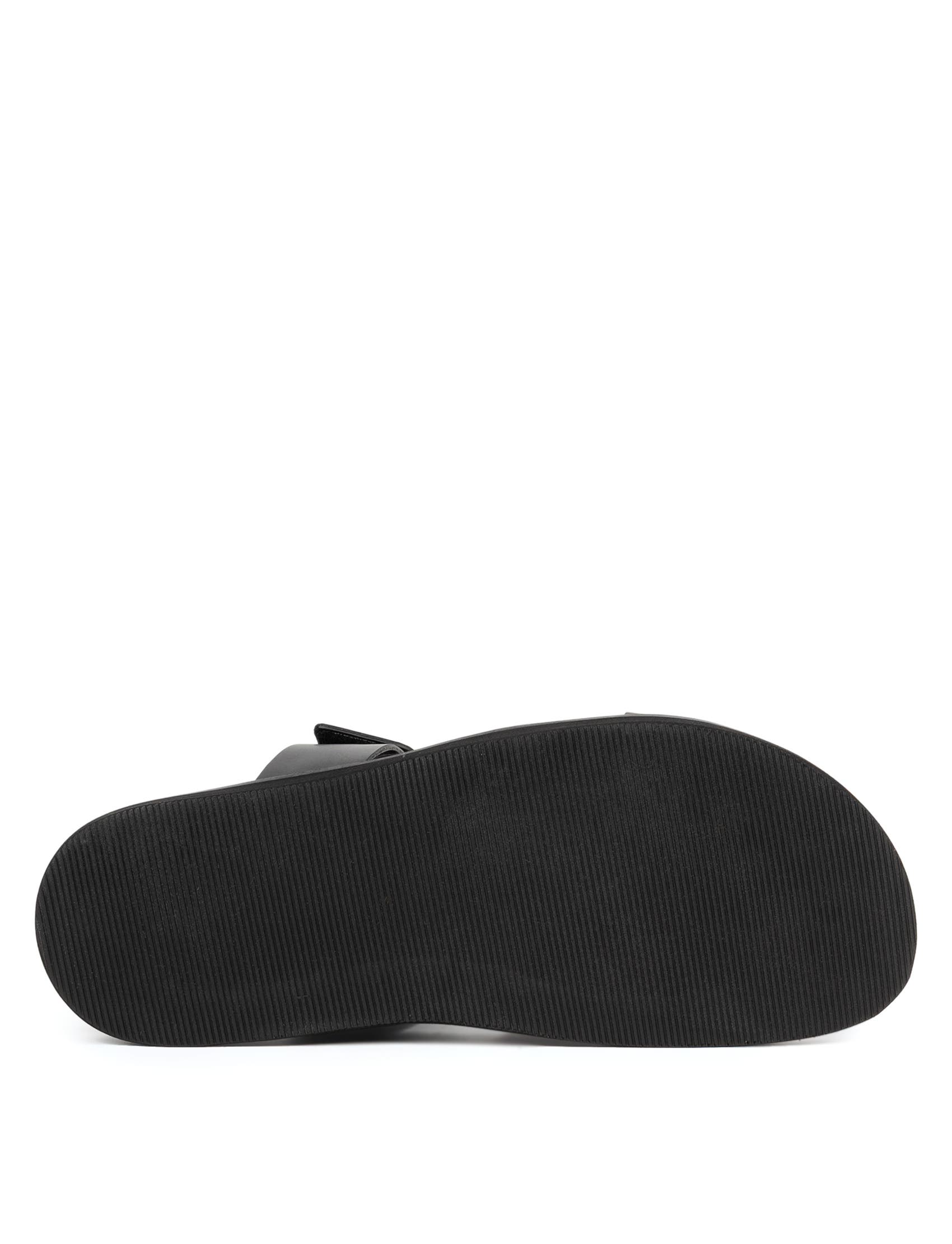 Barry Flat Sandals, Alternate, color, Intense Black