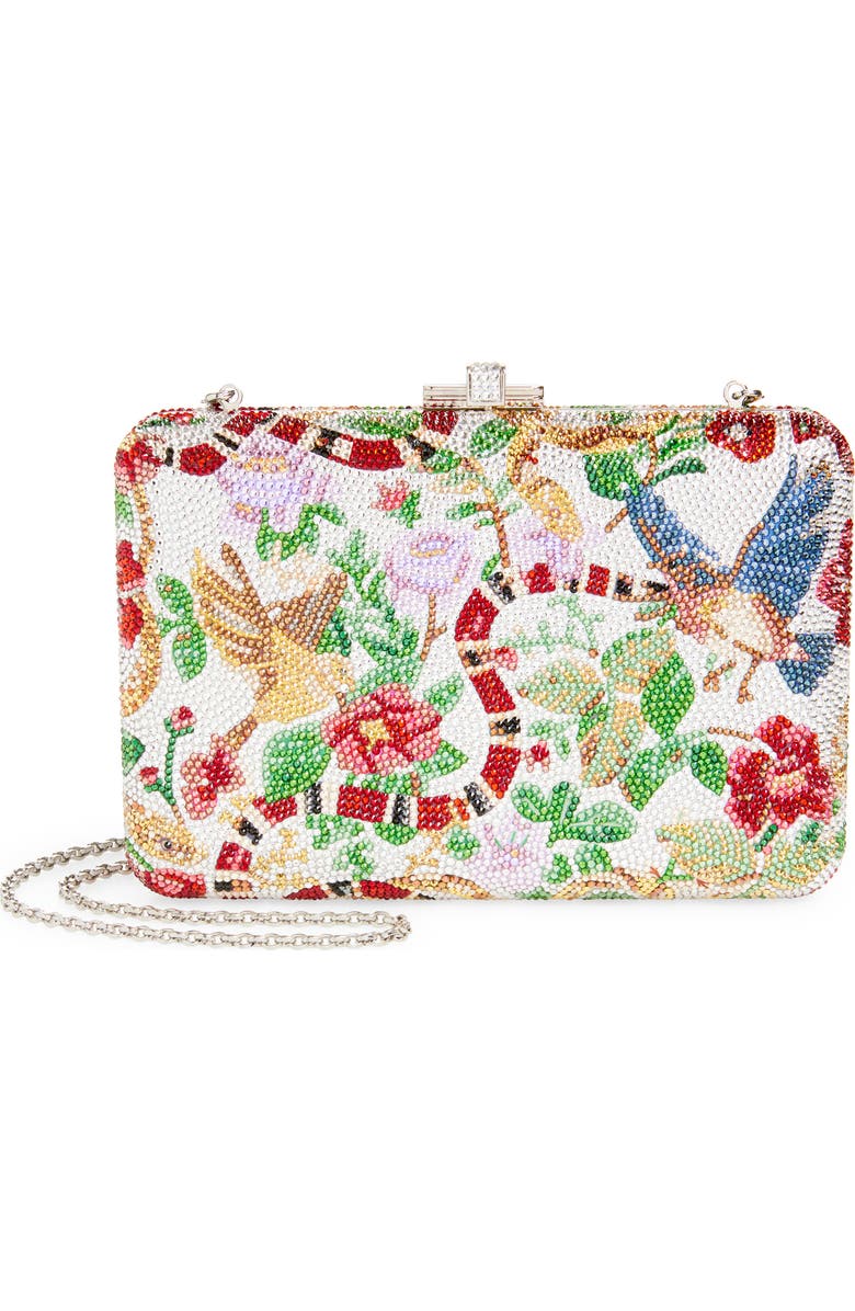 Judith Leiber Allegory Slim Slide Clutch, Main, color,