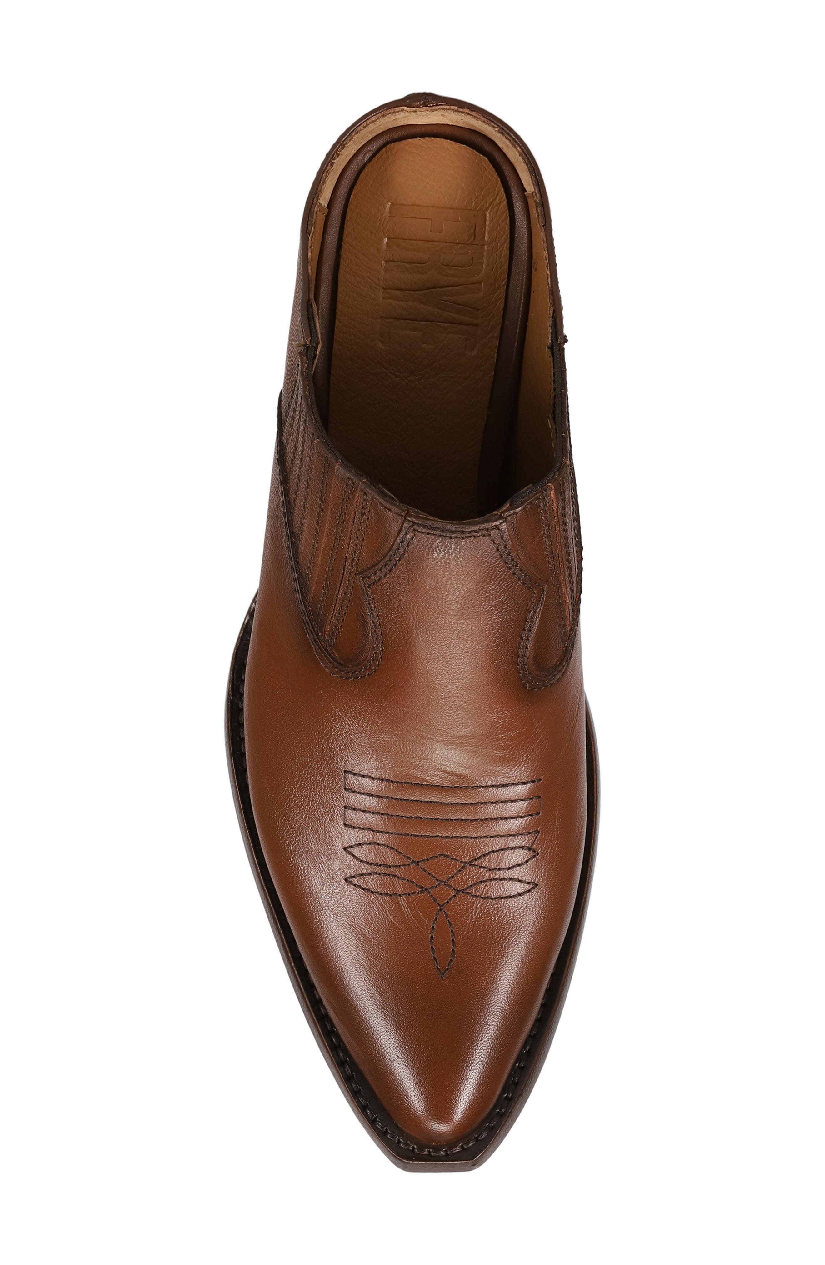 Frye Sacha Pointed Toe Mule, Alternate, color, Spice