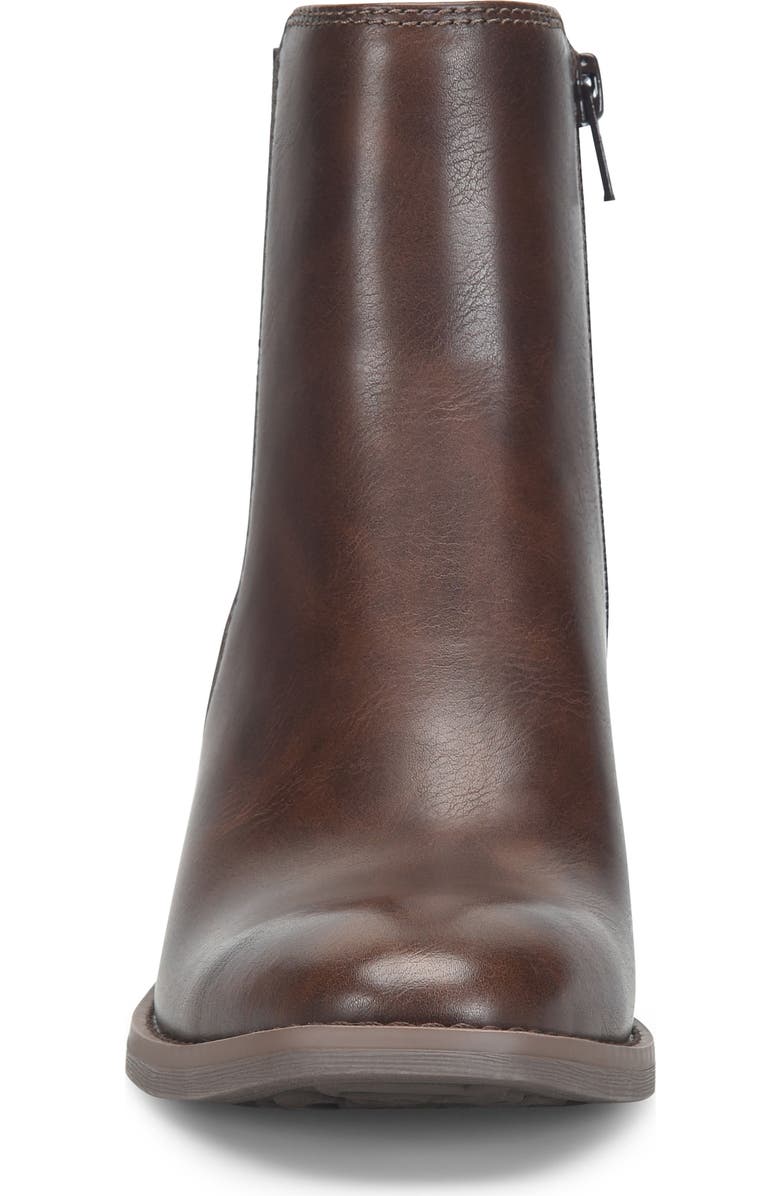 EUROSOFT Hazel Side Zip Bootie, Alternate, color, Coffee