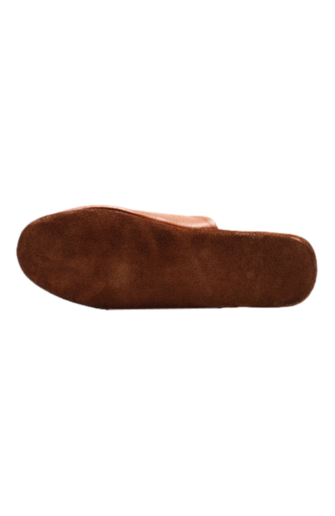 Anthony Veer Clark House Slippers, Alternate, color, Tan Pebble Leather