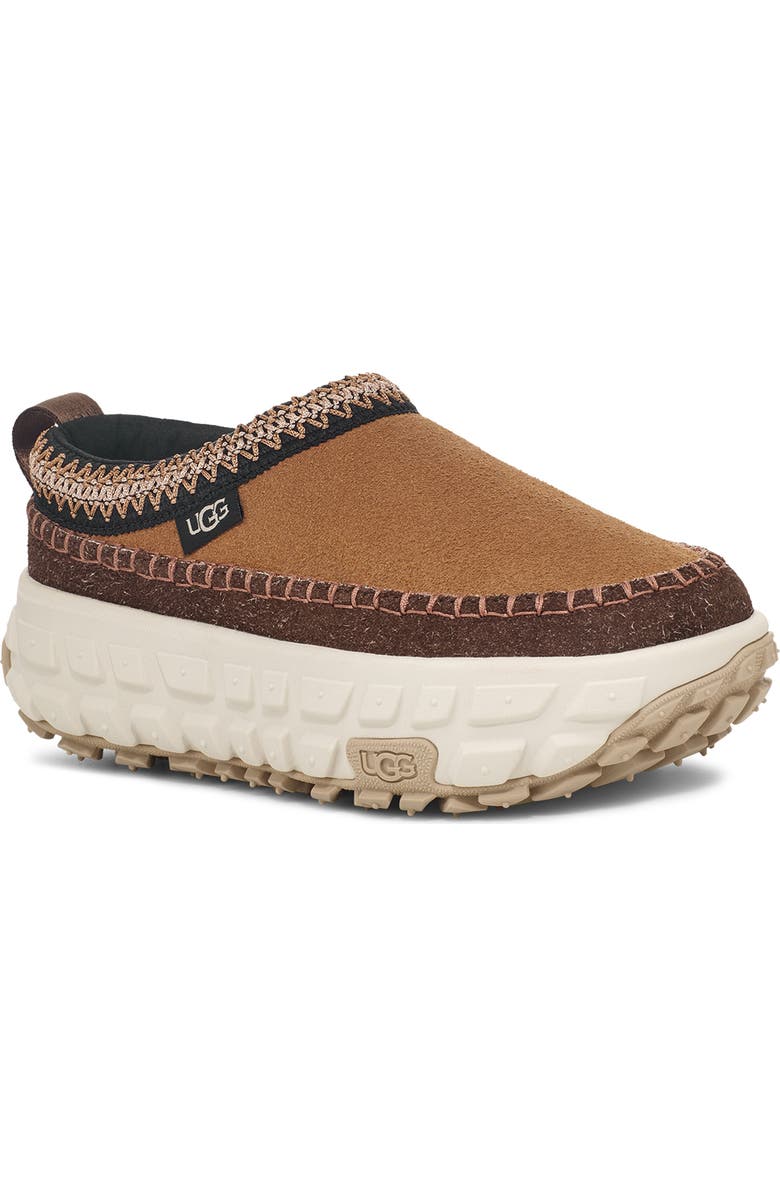 UGG<sup>®</sup> Venture Daze Platform Indoor/Outdoor Slip-On Shoe, Main, color, Chestnut/Ceramic